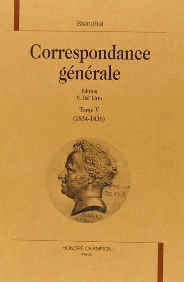 Correspondance générale. Vol. 05. 1834-1836