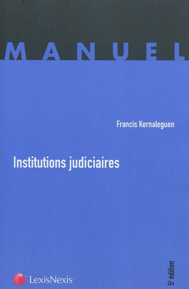 Institutions judiciaires