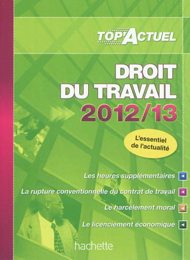 Droit du travail : 2012-2013