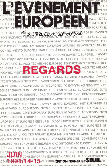 Evenement europ.14/15 (l') regards