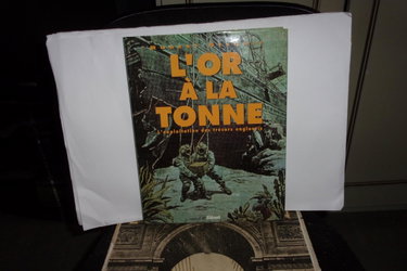 Couverture de L'Or à la tonne : l'exploitation des trésors engloutis