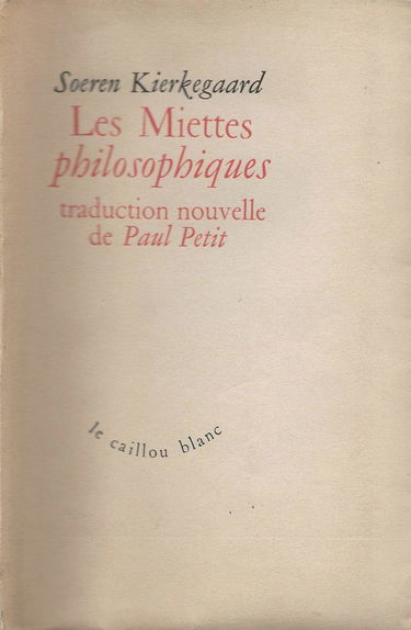 Les miettes philosophiques.