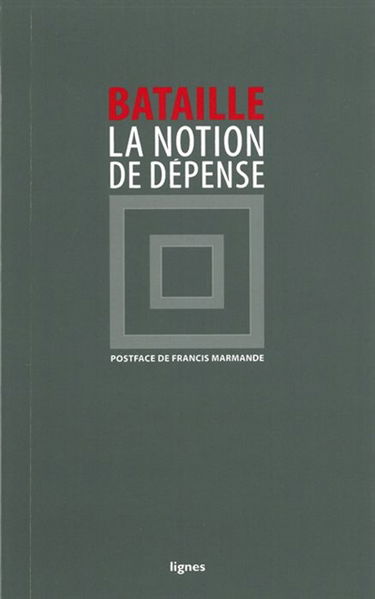 La notion de dépense