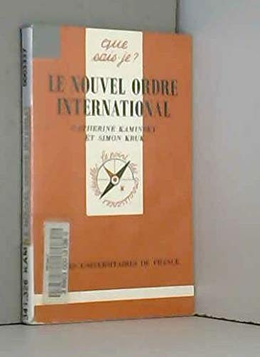 Le nouvel ordre international