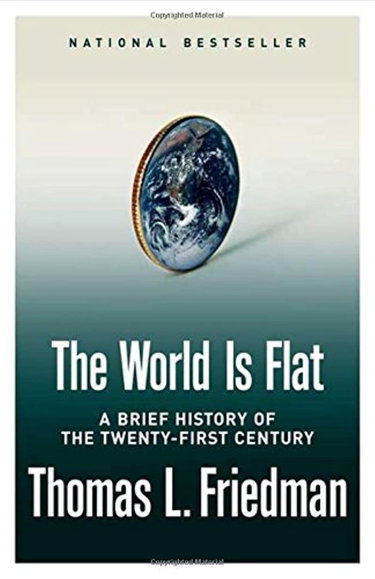 Couverture de The World Is Flat: A Brief History of the Twenty-first Century