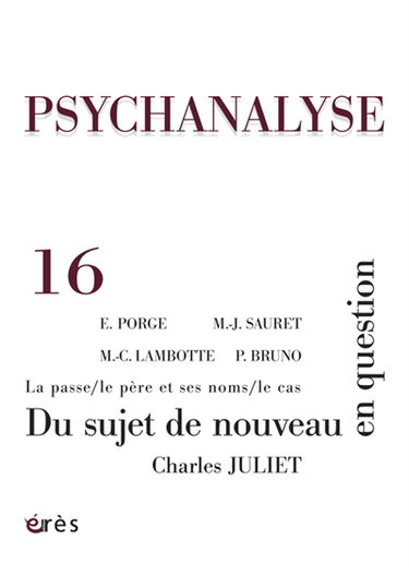 Psychanalyse, n° 16