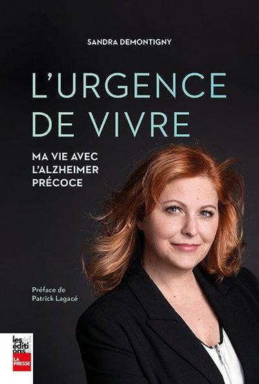 Couverture de L'urgence de vivre : ma vie avec l'Alzheimer précoce