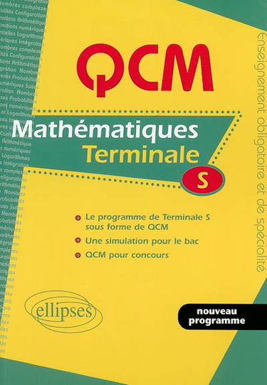Mathématiques, terminale S : enseignement obligatoire et de spécialité
