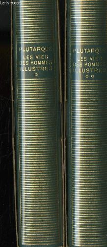Couverture de Les vies des hommes illustrés en deux tomes complet