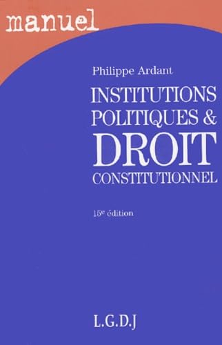 Institutions politiques et droit constitutionnel