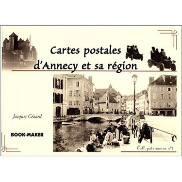 Couverture de Cartes postales d'Annecy et sa région