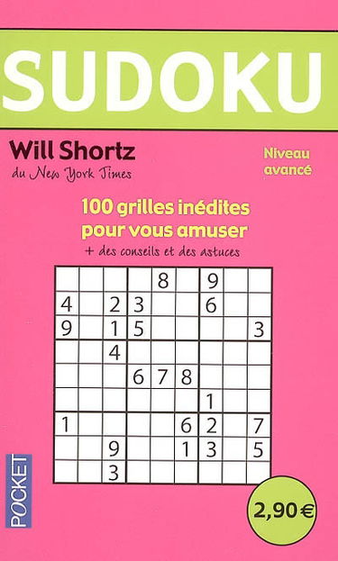 Sudoku. Vol. 2. Niveau avancé