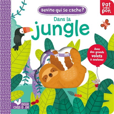 Couverture de Devine qui se cache dans la jungle