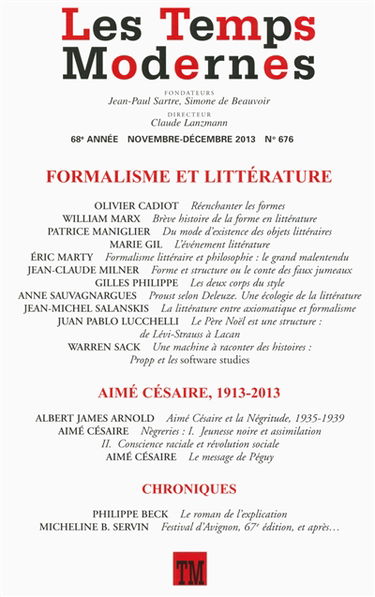 Temps modernes (Les), n° 676