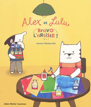 Alex et Lulu. Bravo l'artiste !