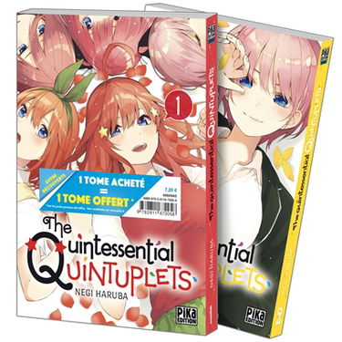 The quintessential quintuplets : pack offre découverte T01 et T02