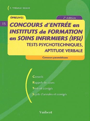 Concours d'entrée en IFSI: Tests psychotechniques d'aptitude verbale
