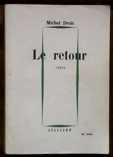 Couverture de Michel Droit. Le Retour