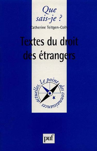 Textes du droit des étrangers