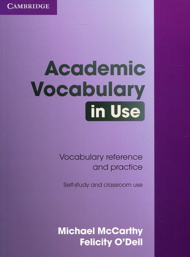 Couverture de Academic Vocabulary in Use with Answers