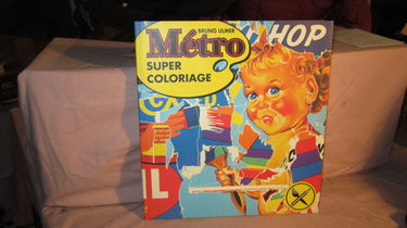 Métro: Super coloriage