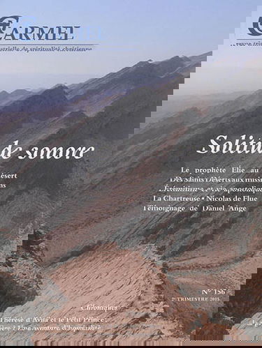 Carmel, n° 156. Solitude sonore