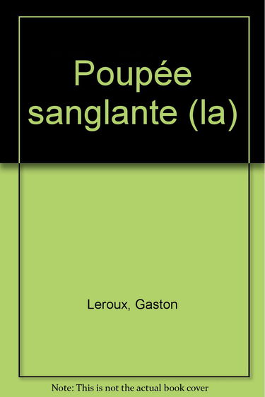 La poupée sanglante