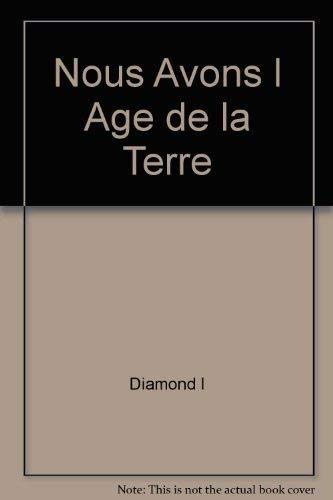 Couverture de Nous avons l age de la terre