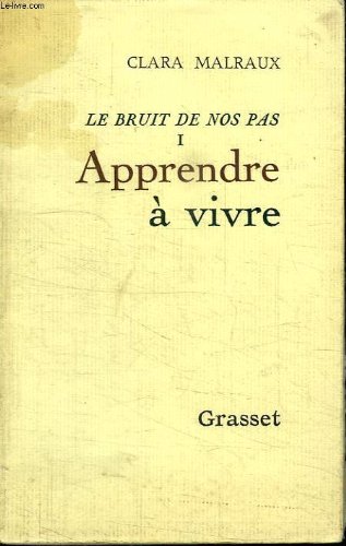 Couverture de Apprendre à vivre (Le bruit de nos pas I)