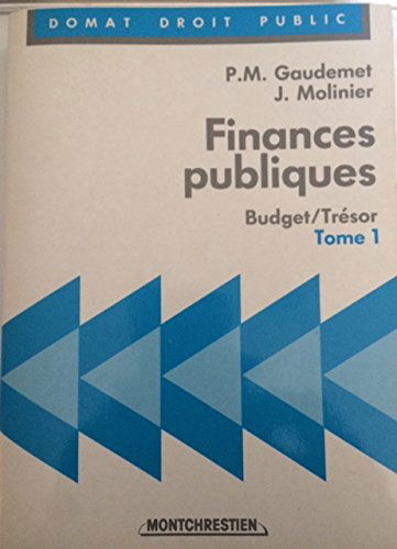 Finances publiques / budget-tresor