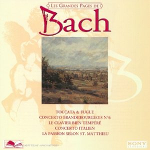 Couverture de Les Grandes pages de Bach que vous aimez