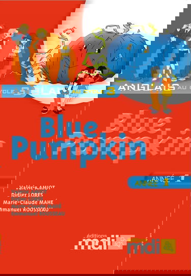 MALLETTE BLUE PUMPKIN ANGLAIS