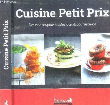 Couverture de Cuisine Petit Prix. Des recettes pour tous les jours et pour recevoir par Collectif