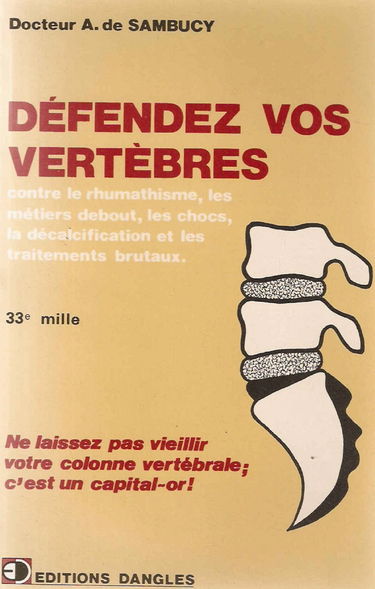 Défendez vos vertèbres