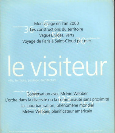 Couverture de Revue le visiteur, numéro 3