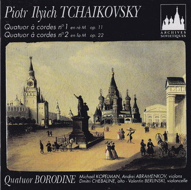 Couverture de Quatuors à cordes no. 1 op. 11 & no. 2 op. 22