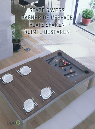 Couverture de Space savers. Gagner de l'espace. Platz sparen. Ruimte besparen