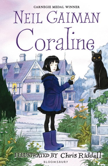 Couverture de Coraline par Neil Gaiman