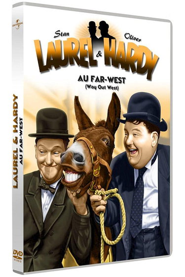 Couverture de Laurel et Hardy au Far West (Version colorisée)