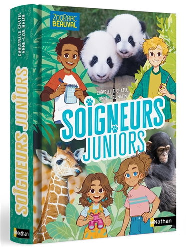 Couverture de Soigneurs juniors : un recueil de trois histoires
