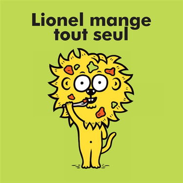 Lionel mange tout seul