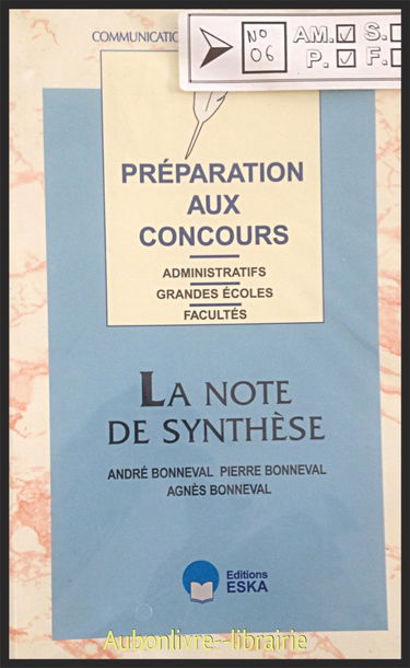 La note de synthèse