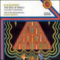 Couverture de CD - Stravinsky, The Rite of Spring - Zubin Metha