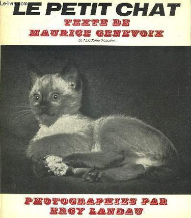 Couverture de LE PETIT CHAT. PHOTOGRAPHIES DE ERGY LANDAU