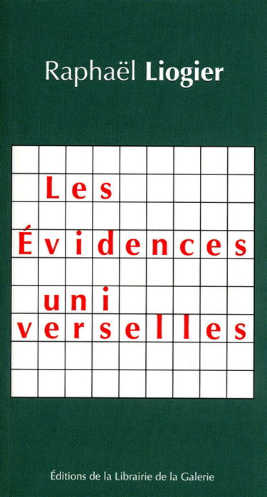 Les évidences universelles