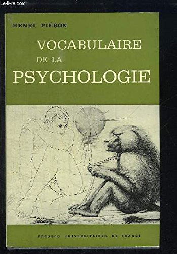 Vocabulaire de la psychologie