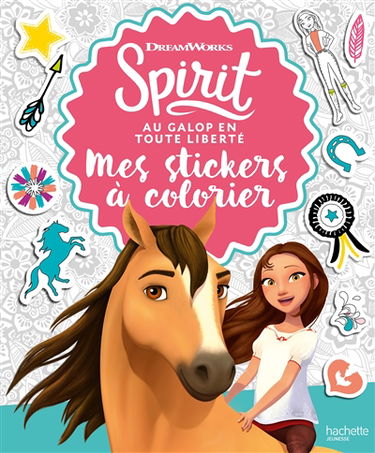 Spirit : mes stickers à colorier