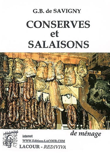 Conserves et salaisons de ménage