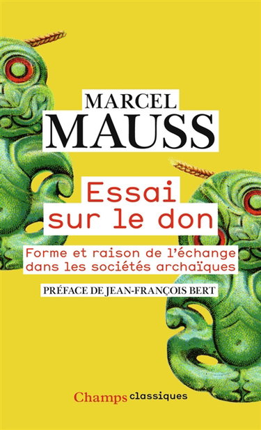 Couverture de Essai sur le don : forme et raison de l'échange dans les sociétés archaïques