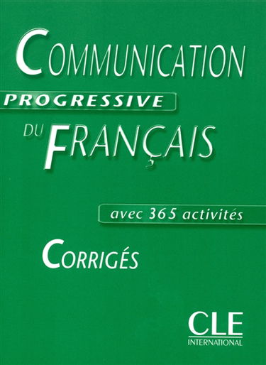 Communication progressive du français : corrigés